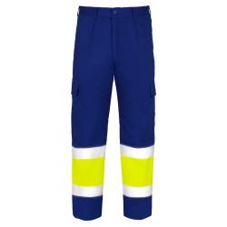 Pantalón trabajo alta visibilidad poliester tergal talla 60 VESIN