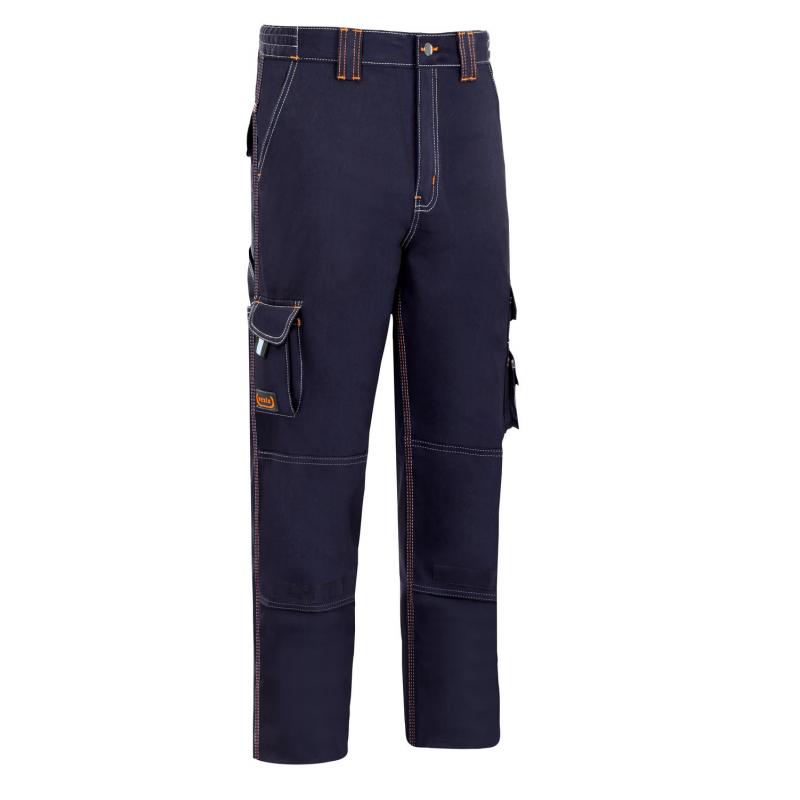 Pantalon trabajo triple costura marino talla 68 VESIN