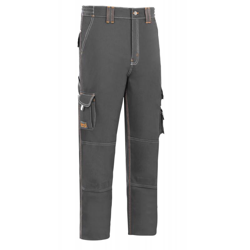 Pantalon trabajo triple costura gris talla 68 VESIN
