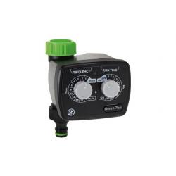 Programador analogico riego plastico negro NATUUR