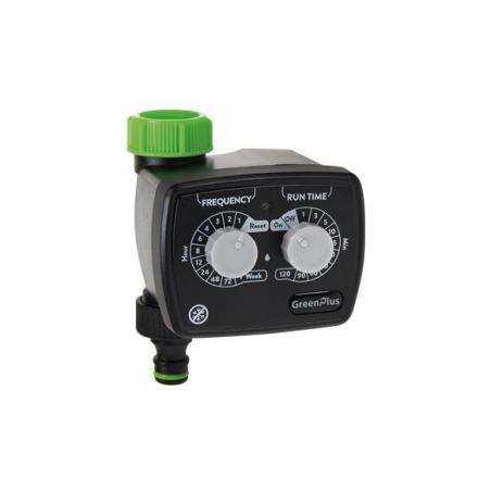 Programador analogico riego plastico negro NATUUR