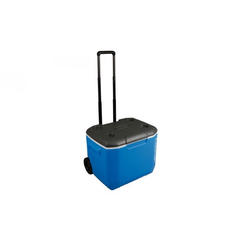 Nevera rigida con ruedas 65 litros black & blue