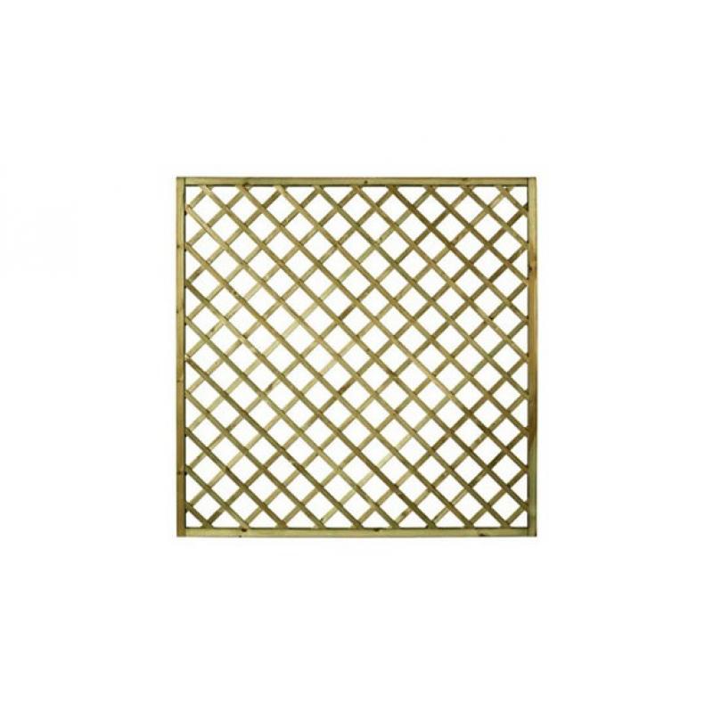 Celosia madera premices con marco 180 x 180 cm