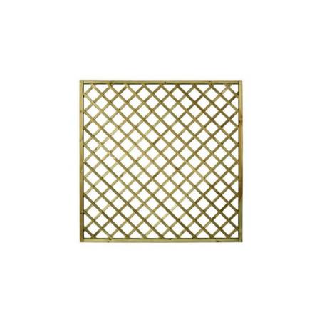 Celosia madera premices con marco 180 x 180 cm