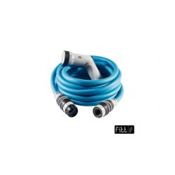 Manguera extensible ikon azul hasta 15 m con accesorios