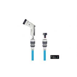 Manguera extensible ikon azul hasta 15 m con accesorios