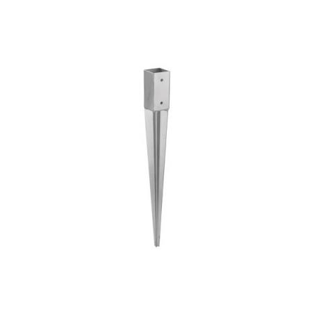 Pletina cuadrada con punta 91 x 750 x 150 mm