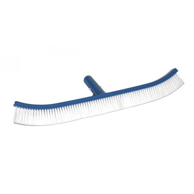 Cepillo piscina curvo 45cm conexion clip