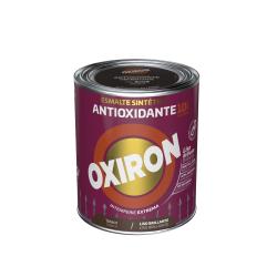 Esmalte antioxidante oxiron liso brillo 750 ml gris metaliza TITANLUX