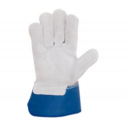 Guante americano piel serraje vacuno y lona tuff talla 10