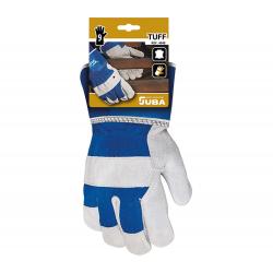 Guante americano piel serraje vacuno y lona tuff talla 10