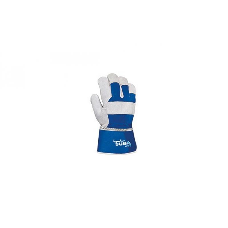 Guante americano piel serraje vacuno y lona tuff talla 9