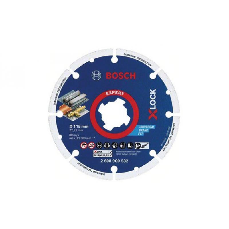 Disco corte x-lock diamante metal wheel 115 mm BOSCH
