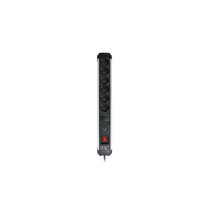 Base multiple regleta enchufes con interruptor extrapower 6 tomas cable 1,5mt