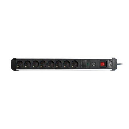 Base multiple regleta enchufes con interruptor extrapower 8 tomas cable 1,5mt