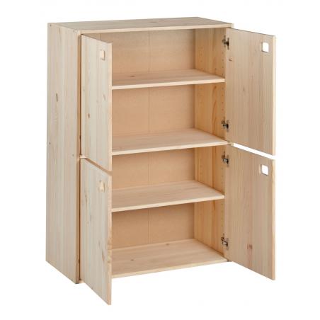 Mueble modulo dinamic 4 puertas 105,4 x 70,8 x 33 cm