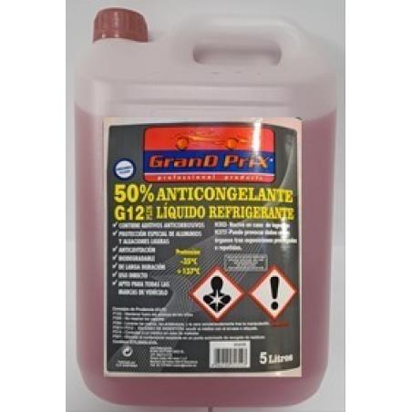 Anticongelante refrigerante 5lt 50% -37º malva GRAND PRIX
