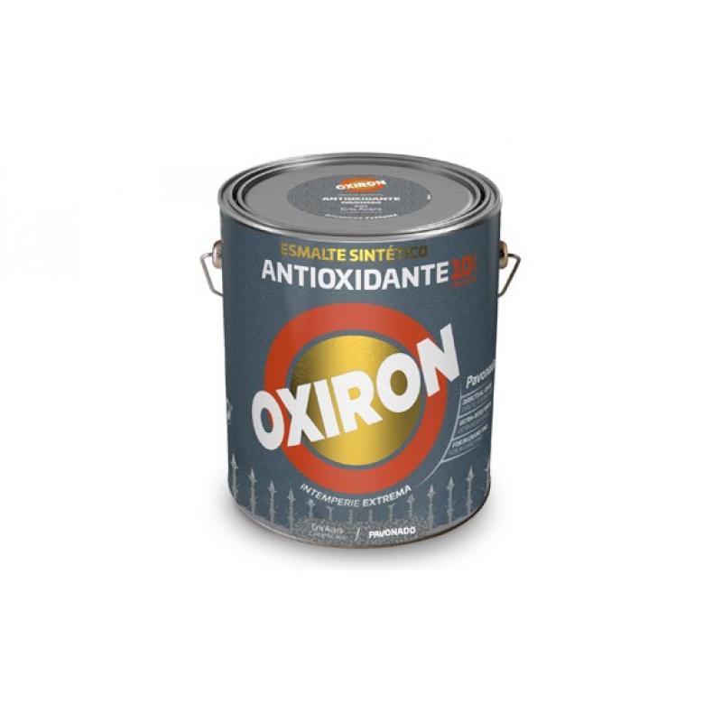 Esmalte antioxidante pavonado 4 l gris acero OXIRON
