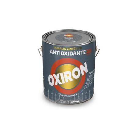 Esmalte antioxidante pavonado 4 l gris acero OXIRON