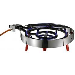 Paravientos inox para paellero extensible para 55 - 60 - 65 - 70 cm