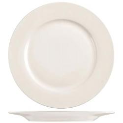 Plato llano blanco 26 cm