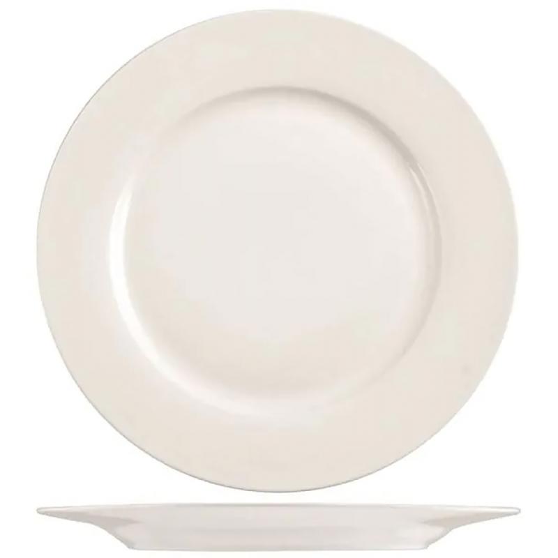 Plato llano blanco 26 cm