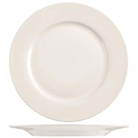 Plato llano blanco 26 cm