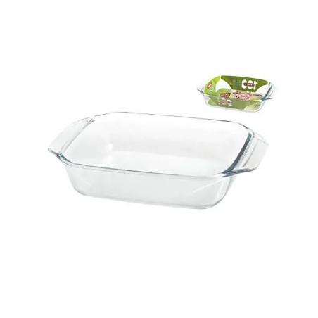 Bandeja horno rectangular cristal PYREX