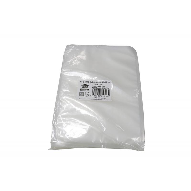 Bolsa envasar vacio 25X35 (100 UD)GARHE