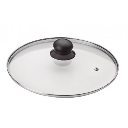Tapa cristal 22 cm IBILI