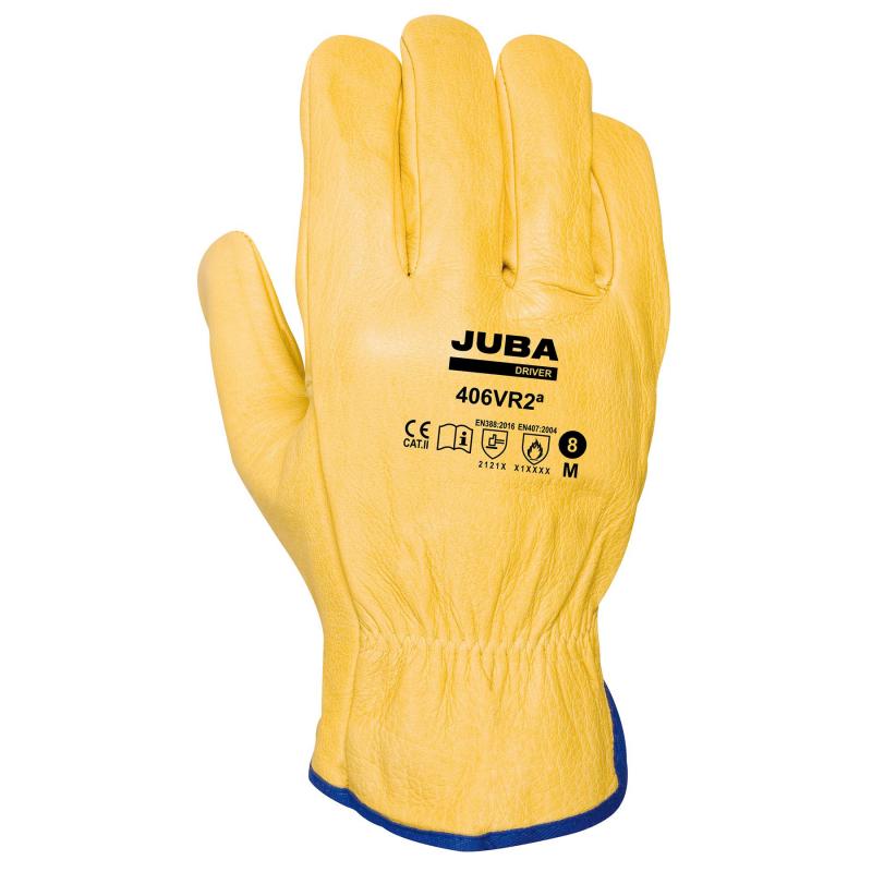 Guante cuero Driver T-8 JUBA