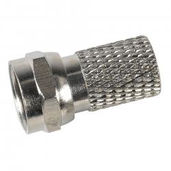 Conector F rosca (2 pz) TELEVES