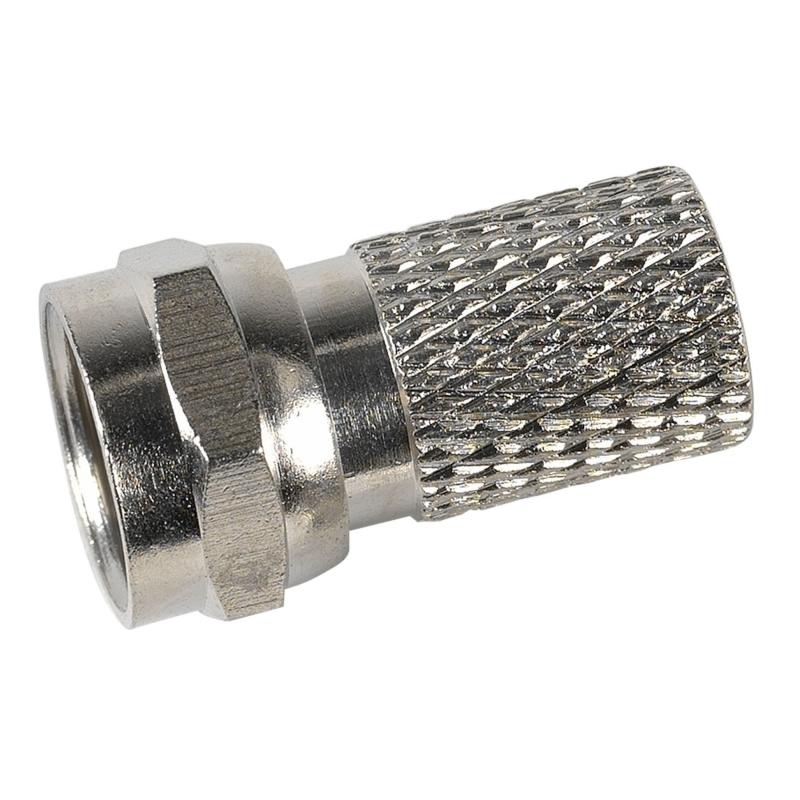 Conector F rosca (2 pz) TELEVES
