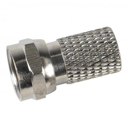 Conector F rosca (2 pz) TELEVES
