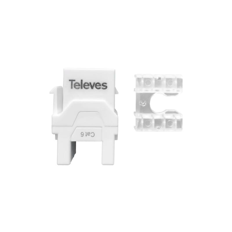 Conector hembra RJ45 TELEVES