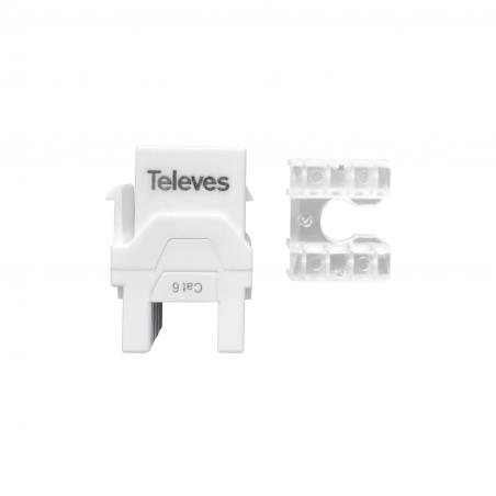 Conector hembra RJ45 TELEVES