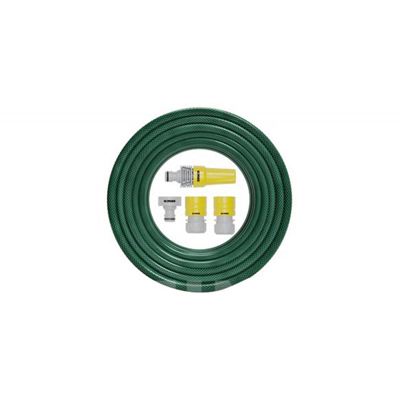 Manguera 3 Capas Ironside Green Ø 15 Mm Con Accesorios 15 M