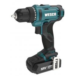 Taladro atornillador bateria WESCO