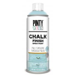 Pintura spray efecto tiza turquesa PINTY PLUS