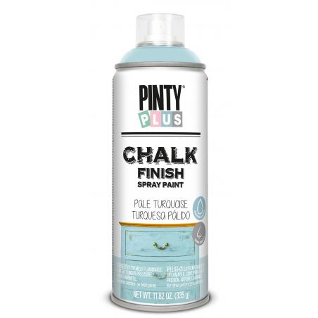 Pintura spray efecto tiza turquesa PINTY PLUS