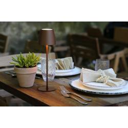 Lampara led recagable cobre
