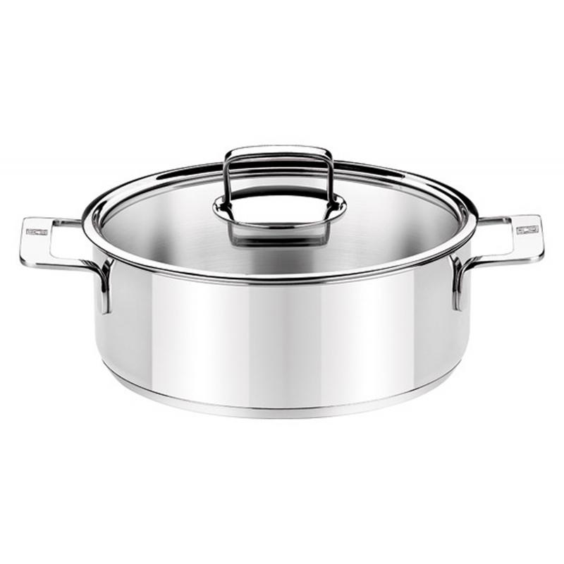 Cazuela con tapa 20 cm BRA