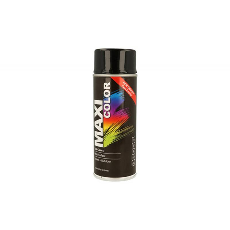 Pintura spray negro intenso brillo