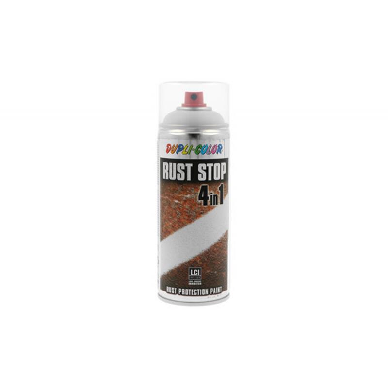 Pintura antioxidante spray gris lucido