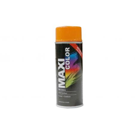 Pintura spray naranja palido brillo