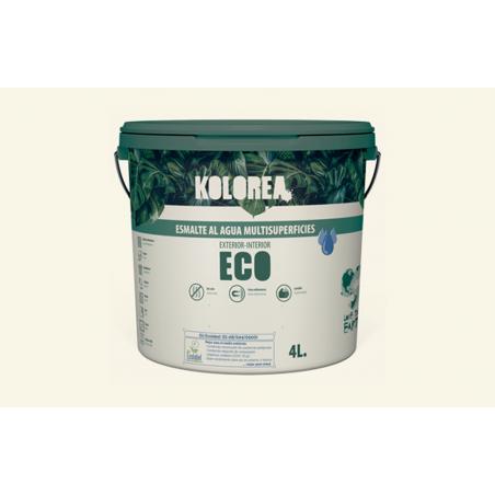 Esmalte al agua blanco roto satinado 4 lt KOLOREA