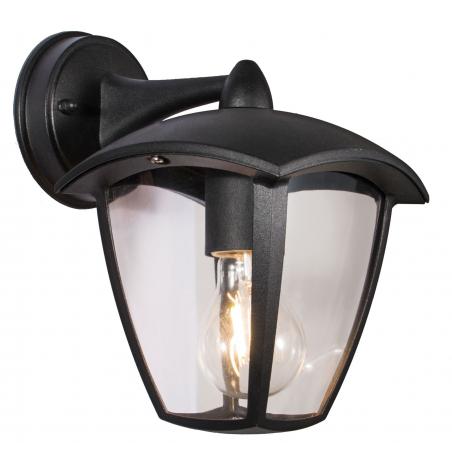 Aplique exterior negro
