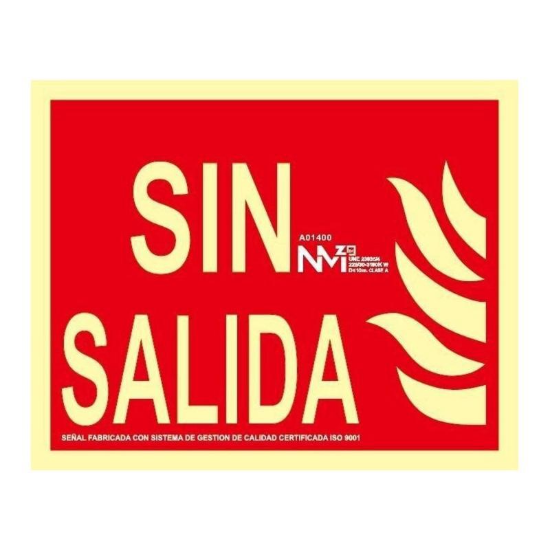 Señal "Sin salida"