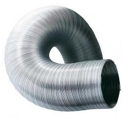 Tubo aluminio retractil 125 mmx5 mt