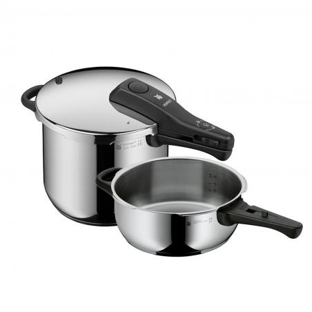 Conjunto Olla presion 3 lt+6,5 lt WMF